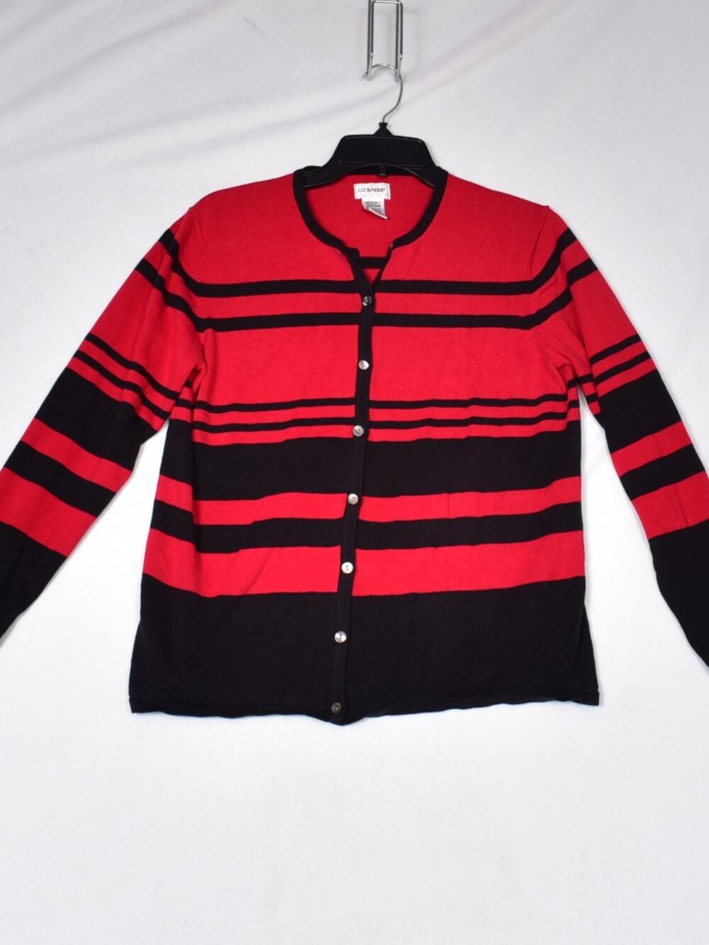 Liz Baker Women's Cardigan Sweater Size Medium